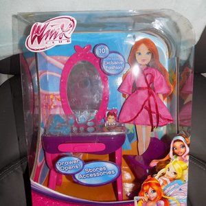 Winx Club Vanity Set 18pcs NEW ( NO DOLL)